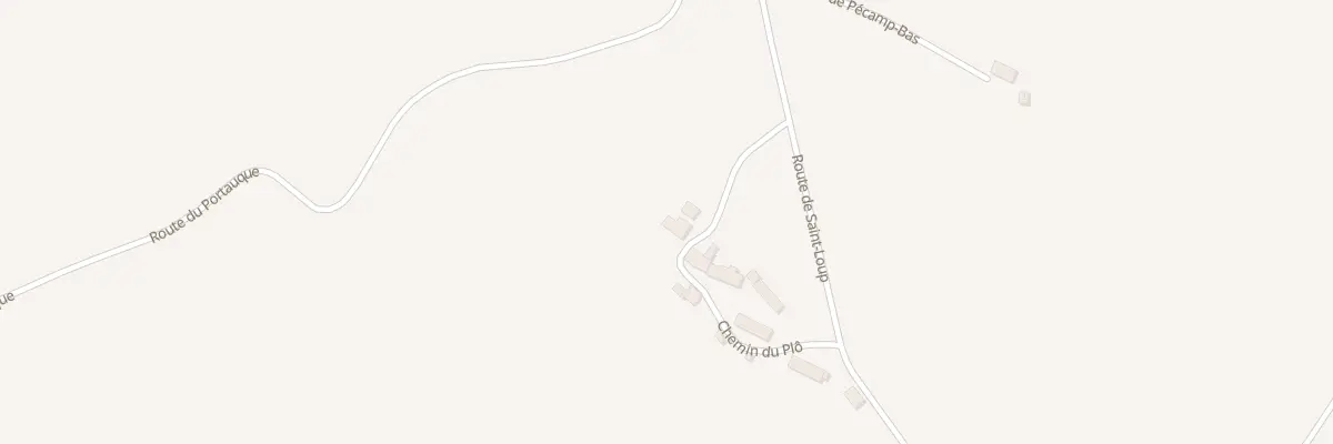 Plan du 5013 Le Plo à Appelle