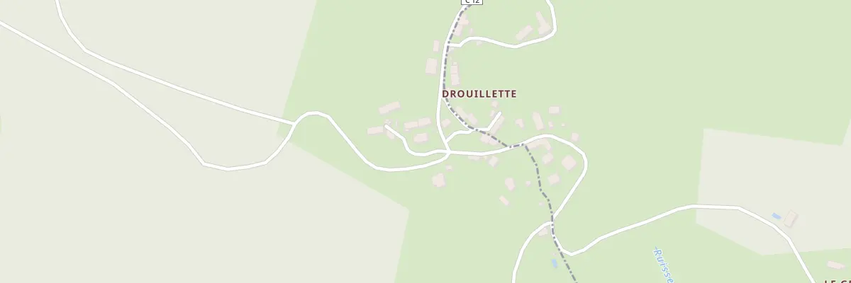 Plan du 3 Drouillette à Sardent