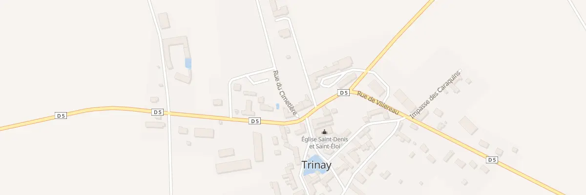 Plan du 5042 Le Bourg à Trinay