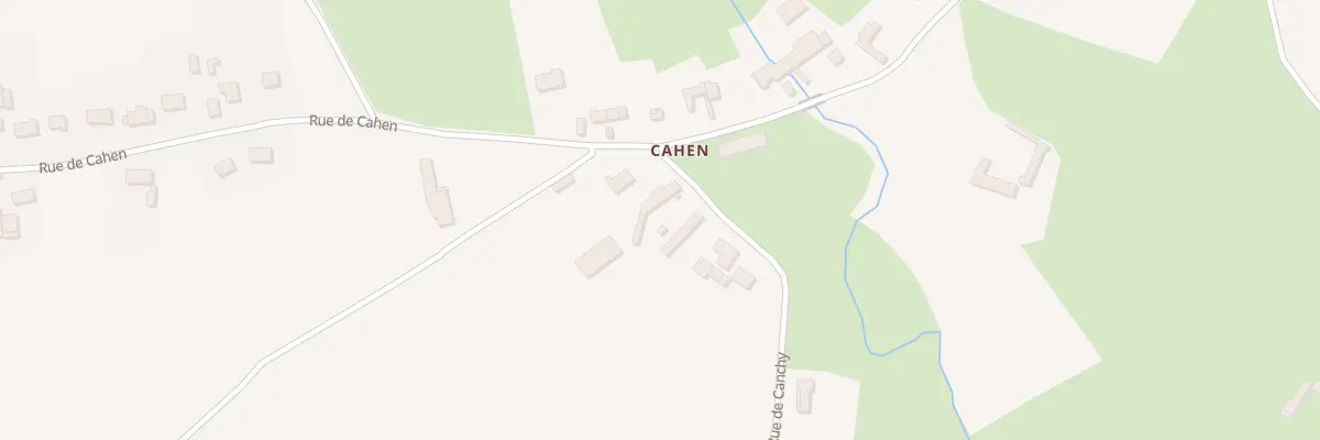 Plan du 34 Rue de Canchy à Licques