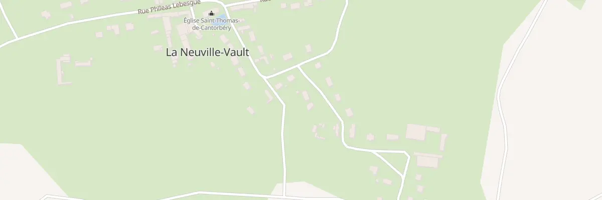Plan du 13B Rue Vault à La Neuville-Vault