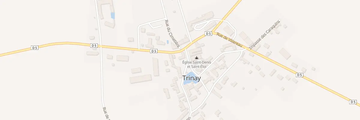 Plan du 5035 Le Bourg à Trinay