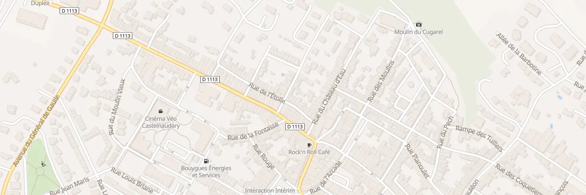 Plan du 18 Rue de l’Etoile à Castelnaudary