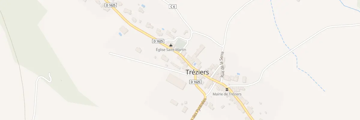 Plan du 29 Le Village à Tréziers
