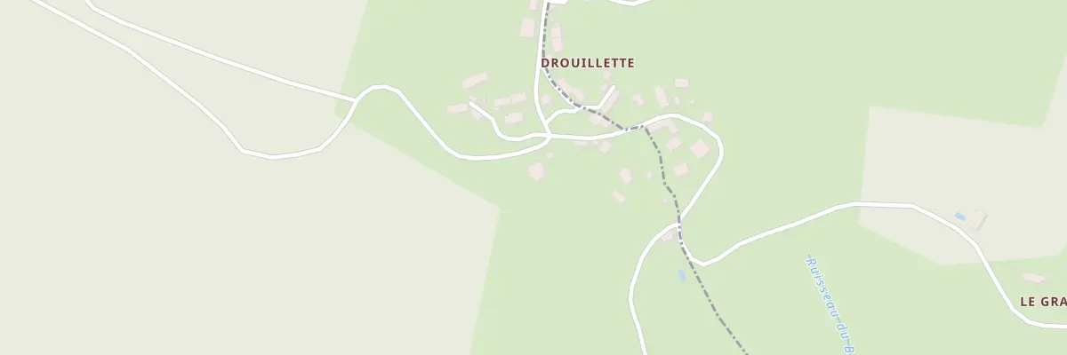 Plan du 7 Drouillette à Lépinas