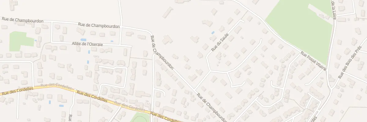 Plan du 232 Rue de Champbourdon à Saint-Denis-en-Val