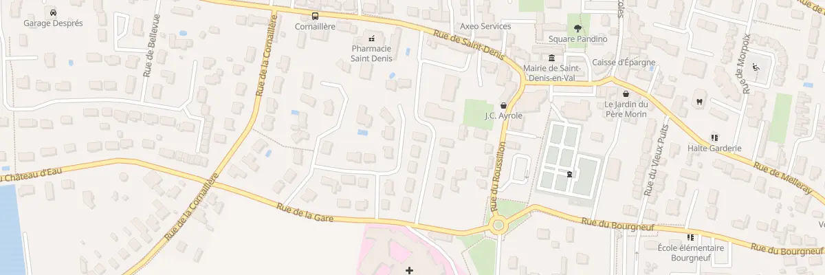 Plan du 1 Rue du Pressoir à Saint-Denis-en-Val