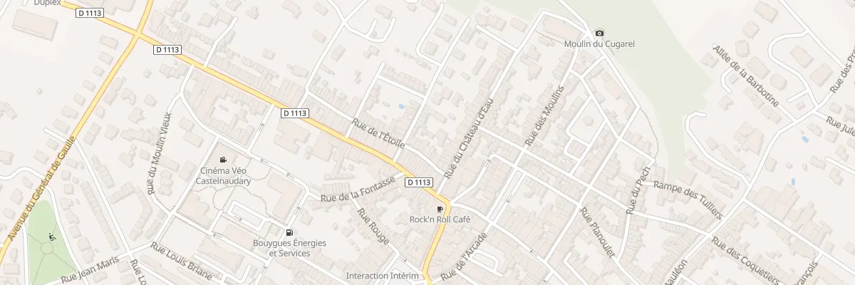 Plan du 14 Rue de l’Etoile à Castelnaudary