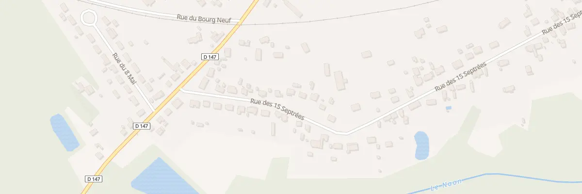 Plan du 13 Rue des Quinze Septrees à La Ferté-Imbault