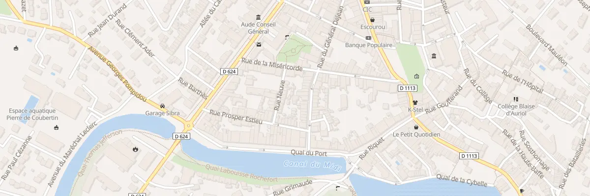 Plan du 19B Rue General Dejean à Castelnaudary