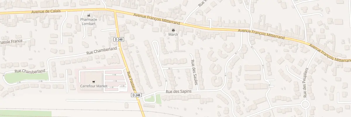 Plan du 9 Rue de Acacias à Marck