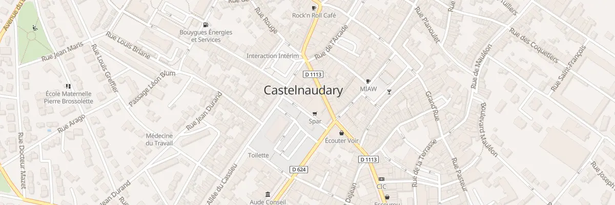 Plan du 24 Rue du 143e Ri à Castelnaudary