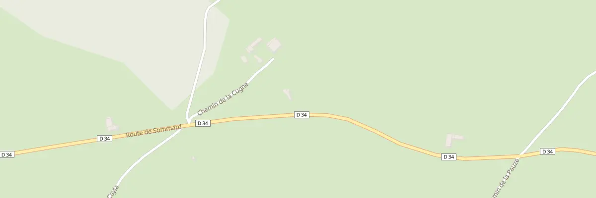 Plan du 2400 Rte de Sommard à Saint-Martin-Laguépie