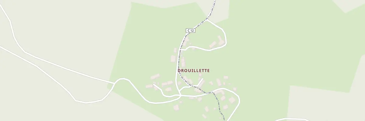 Plan du 24 Drouillette à Lépinas