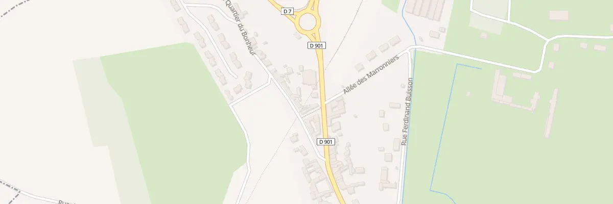 Plan du 9 Vc Quartier du Bonheur à Marseille-en-Beauvaisis