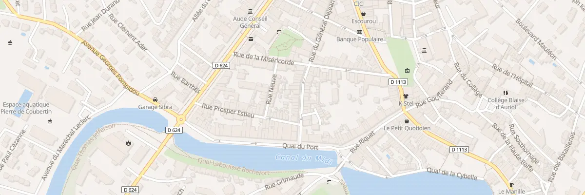 Plan du 19 Rue General Dejean à Castelnaudary