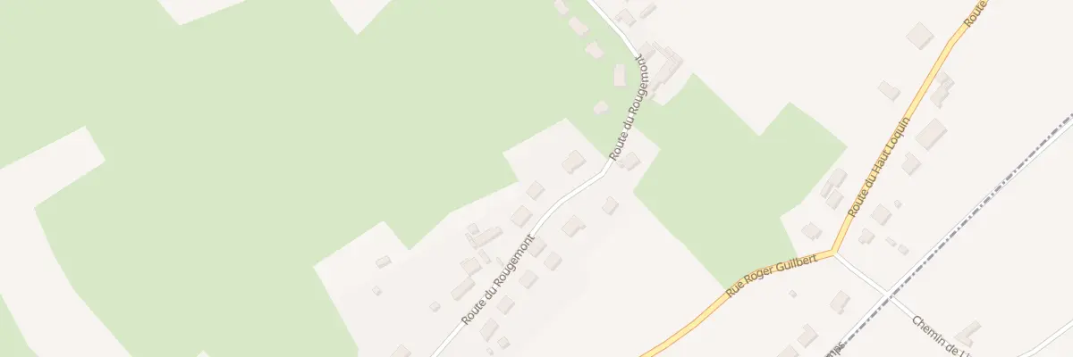 Plan du 1242 Rte du Rougemont à Rebergues