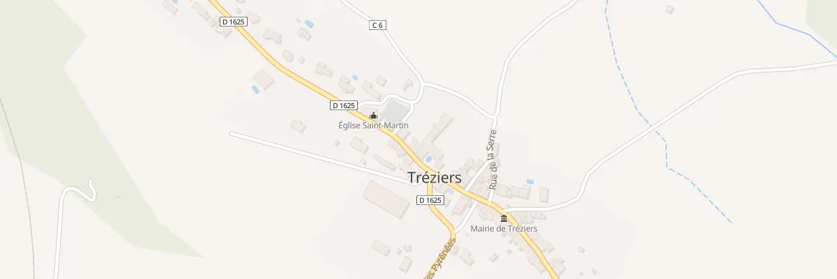 Plan du 15 Rue du Château à Tréziers
