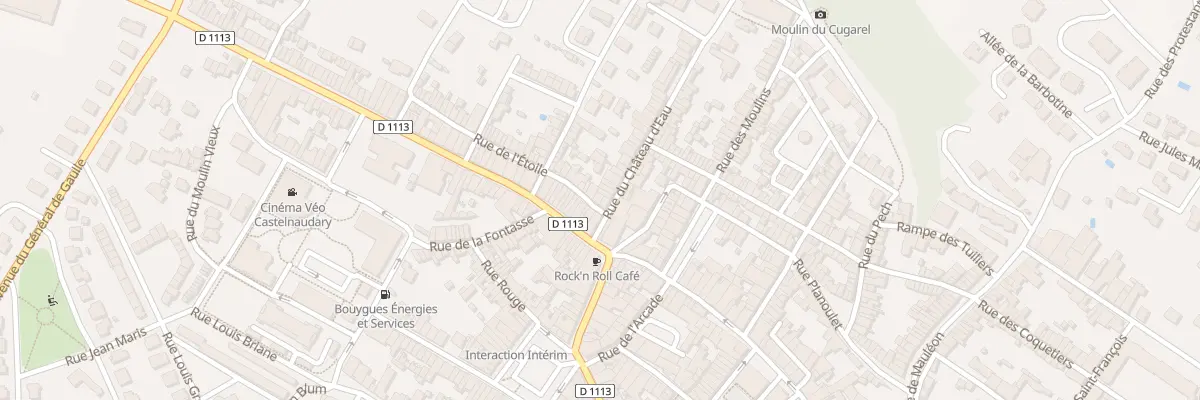 Plan du 4 Rue de l’Etoile à Castelnaudary