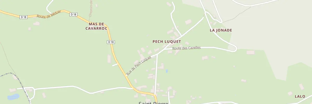 Plan du 5093 Pech Luquet à Saint-Pierre-Toirac