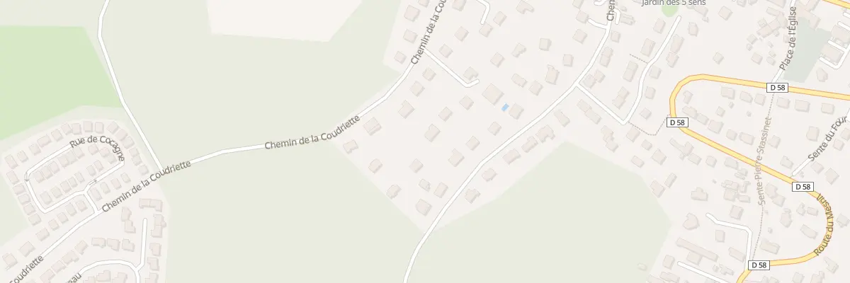 Plan du 38 Che des Vignes à Élancourt