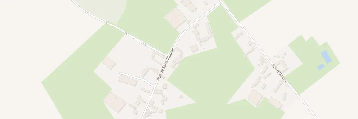 Plan du 3 Rue de Saint Riquier à Gapennes