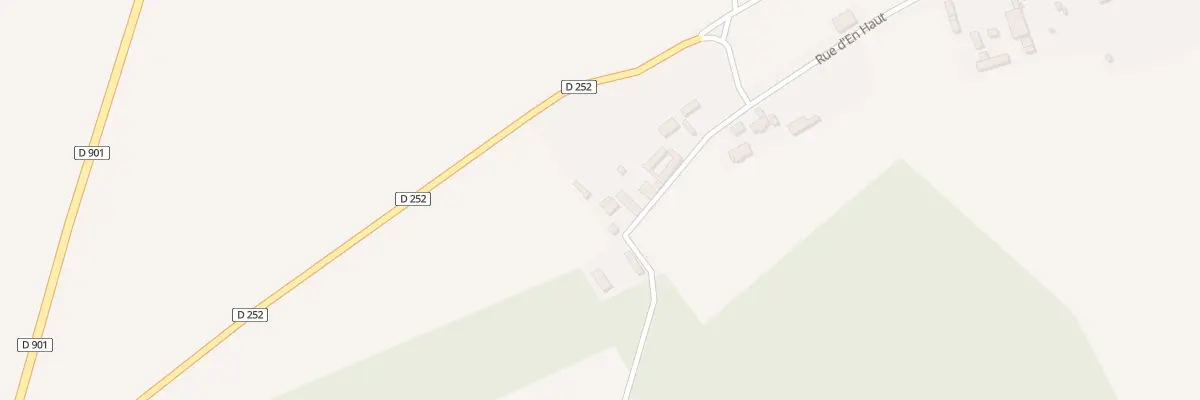 Plan du 12 Rue d’En Haut Gouy l’Hopital à Hornoy-le-Bourg