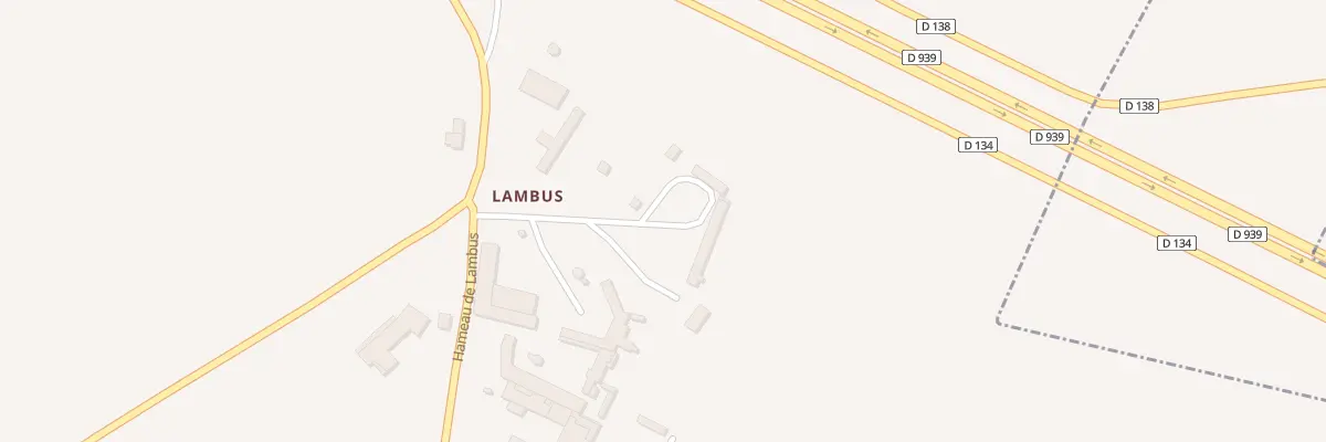 Plan du 7 Hameau de Lambus à Mouriez
