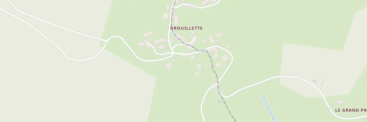 Plan du 8 Drouillette à Lépinas