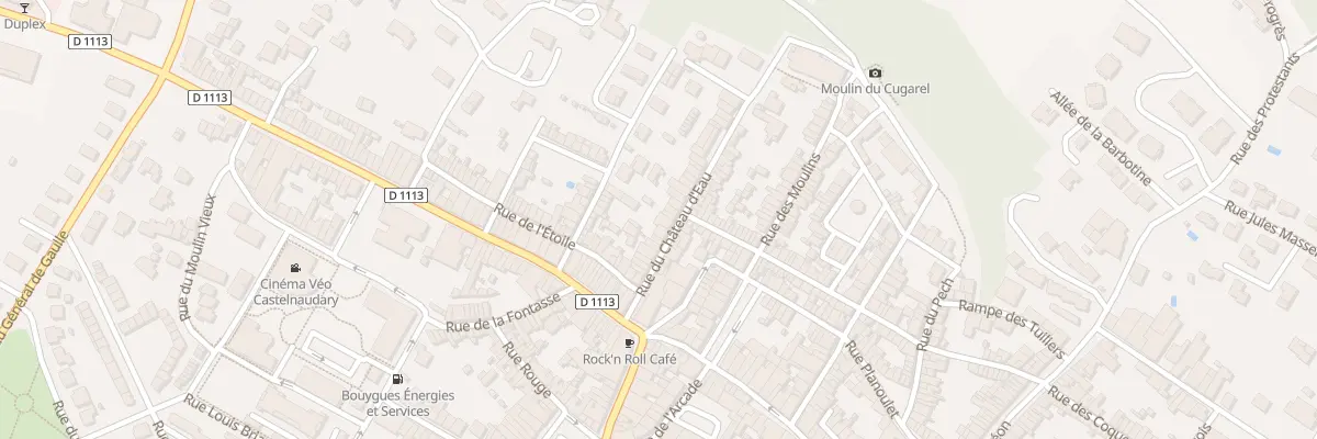 Plan du 17 Rue du Château d’Eau à Castelnaudary