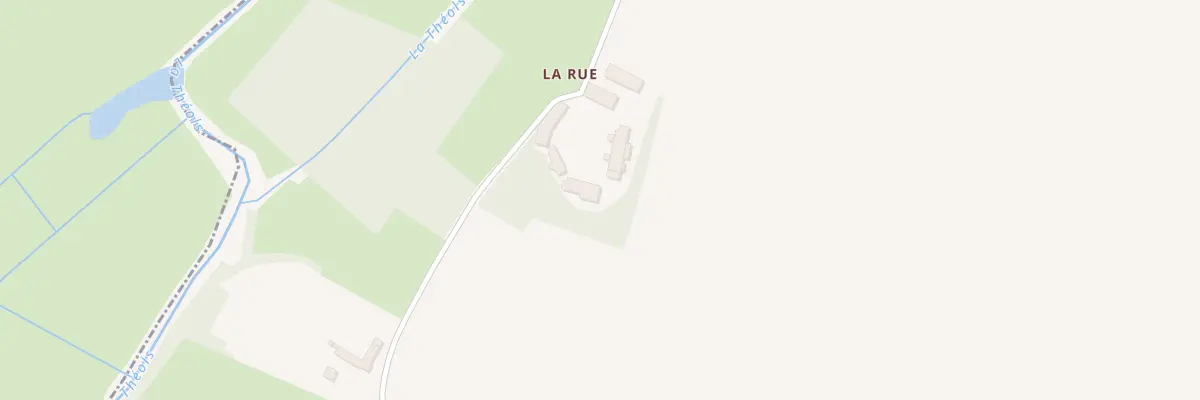 Plan du 5110 La Rue à Meunet-Planches