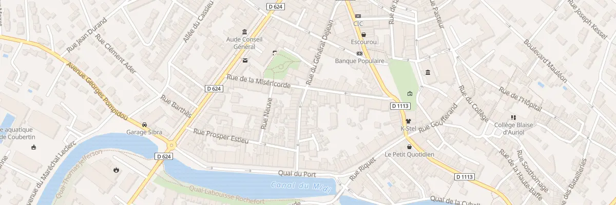 Plan du 26 Rue General Dejean à Castelnaudary