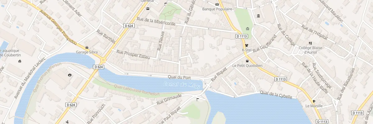 Plan du 4 Rue General Dejean à Castelnaudary