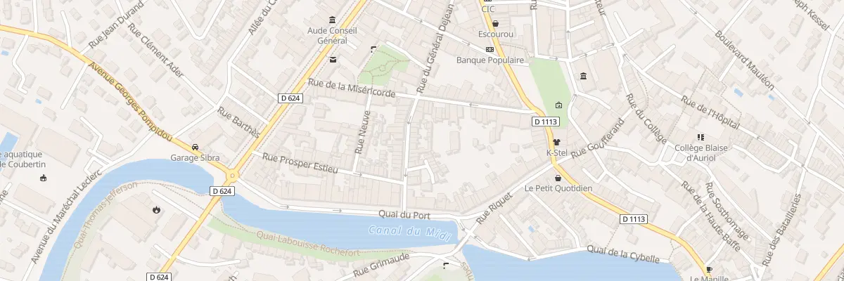 Plan du 18 Rue General Dejean à Castelnaudary