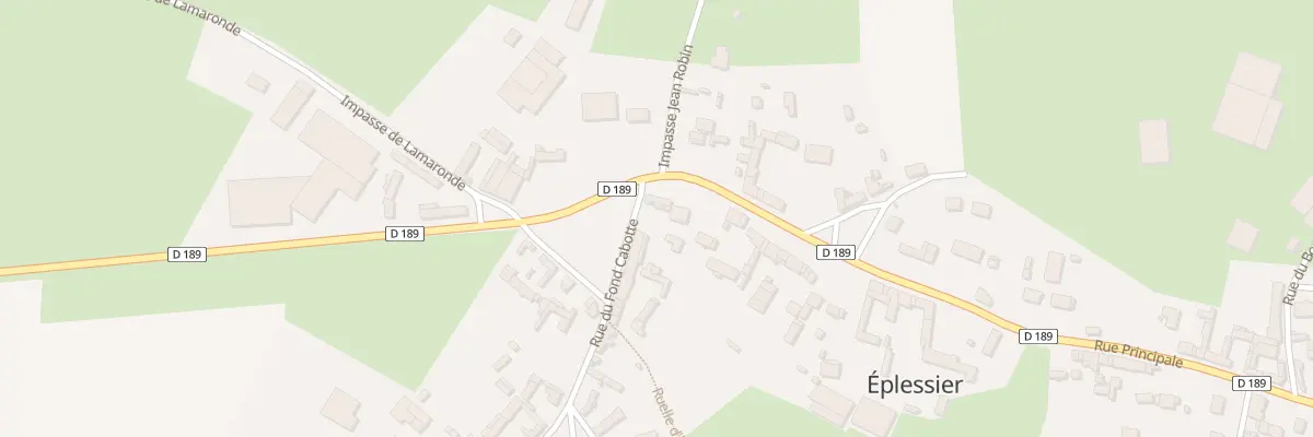 Plan du 69 Rue Principale à Éplessier