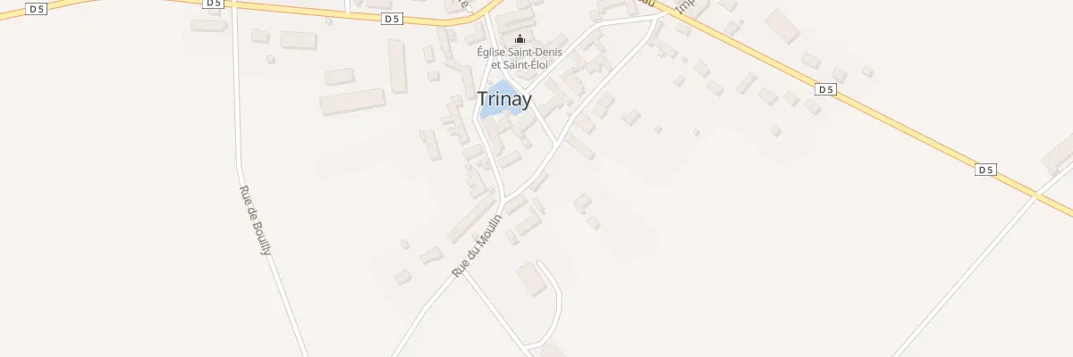 Plan du 5023 Le Bourg à Trinay
