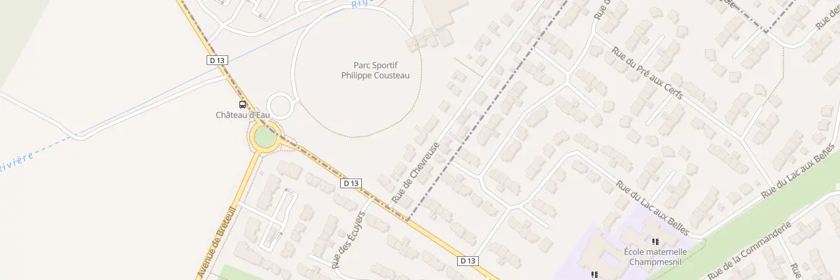 Plan du 28 Rue de Chevreuse à La Verrière