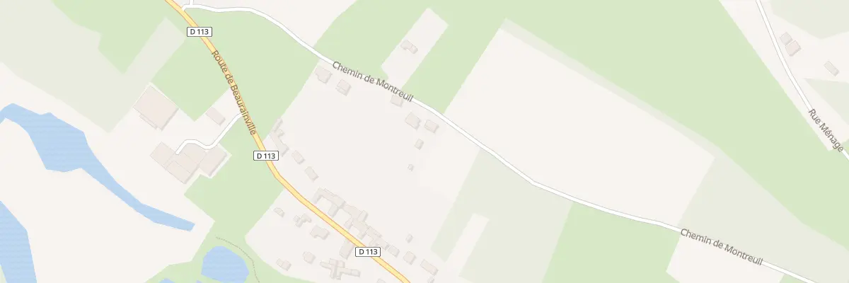 Plan du 18 Che de Montreuil à Contes
