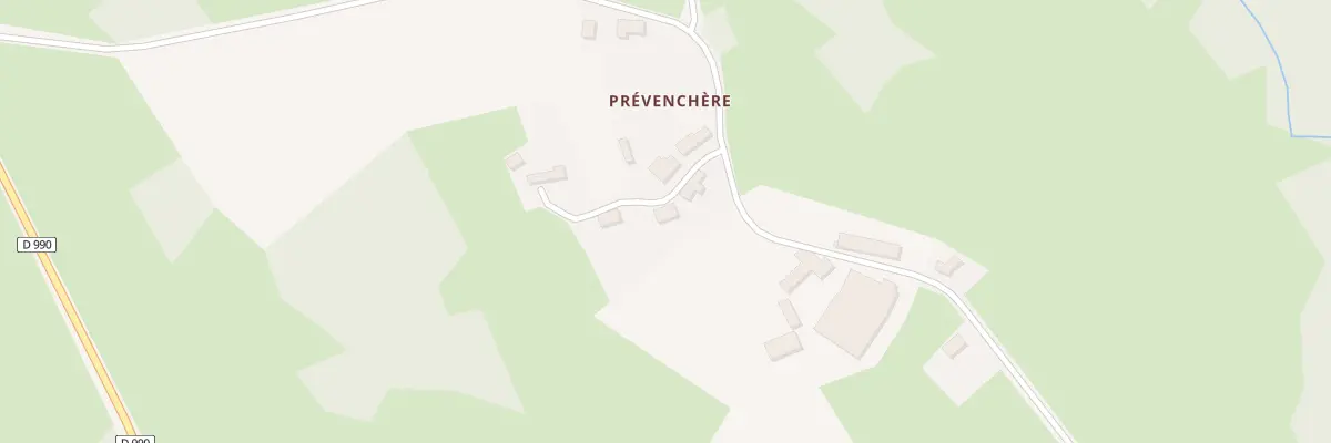 Plan du 7 Prevencheres à Moutier-Malcard