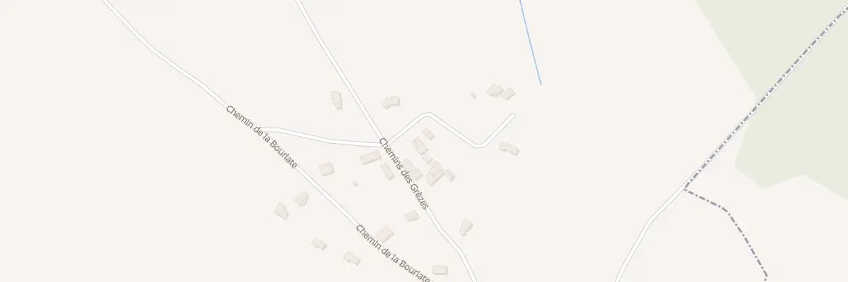 Plan du 2 Imp des Grèzes à Técou