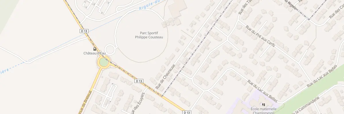 Plan du 26T Rue de Chevreuse à La Verrière