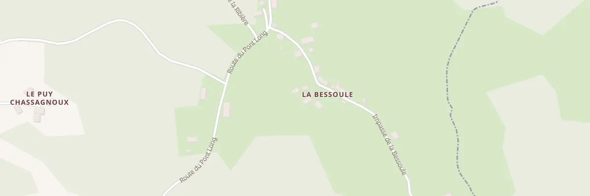 Plan du 130 Imp de la Bessoule à Saint-Pardoux-la-Croisille