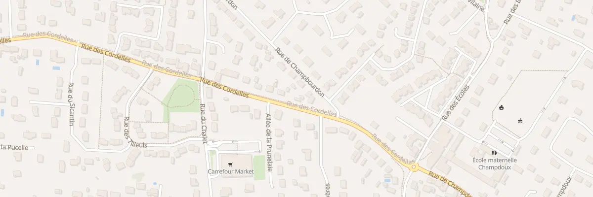 Plan du 214 Rue des Cordelles à Saint-Denis-en-Val