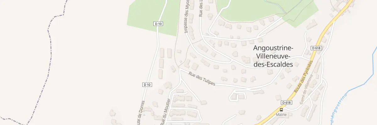 Plan du 24 Rue des Tulipes à Angoustrine-Villeneuve-des-Escaldes