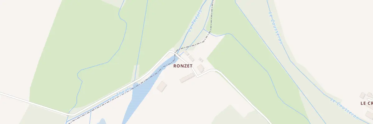 Plan du 124 Ronzet à Condé