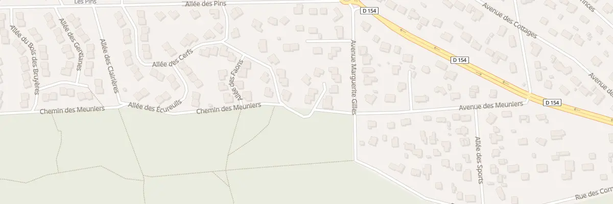Plan du 11 All du Bois du Gris à Verneuil-sur-Seine