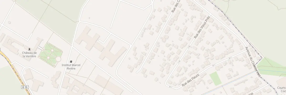 Plan du 30 Rue des Champs à La Verrière