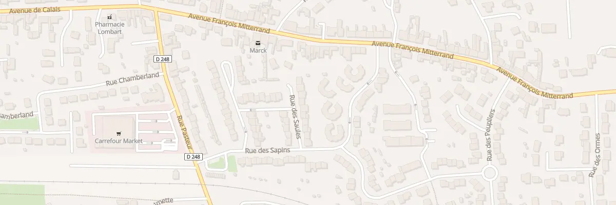 Plan du 14 Rue des Saules à Marck