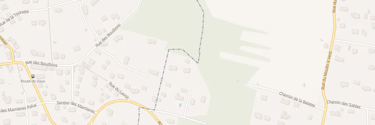 Plan du 9000 Che des Punais à Vaux-sur-Seine