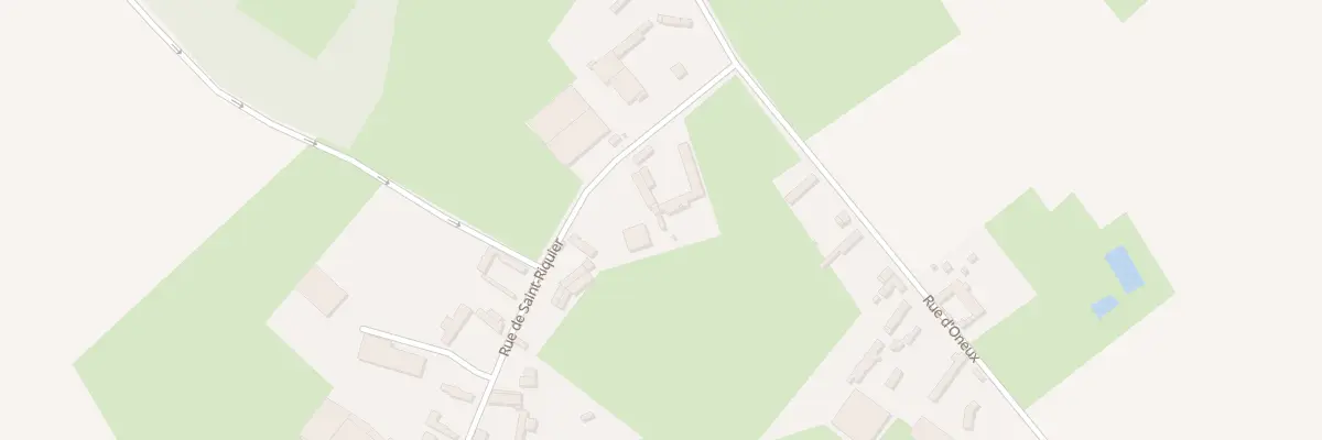 Plan du 1 Rue de Saint Riquier à Gapennes